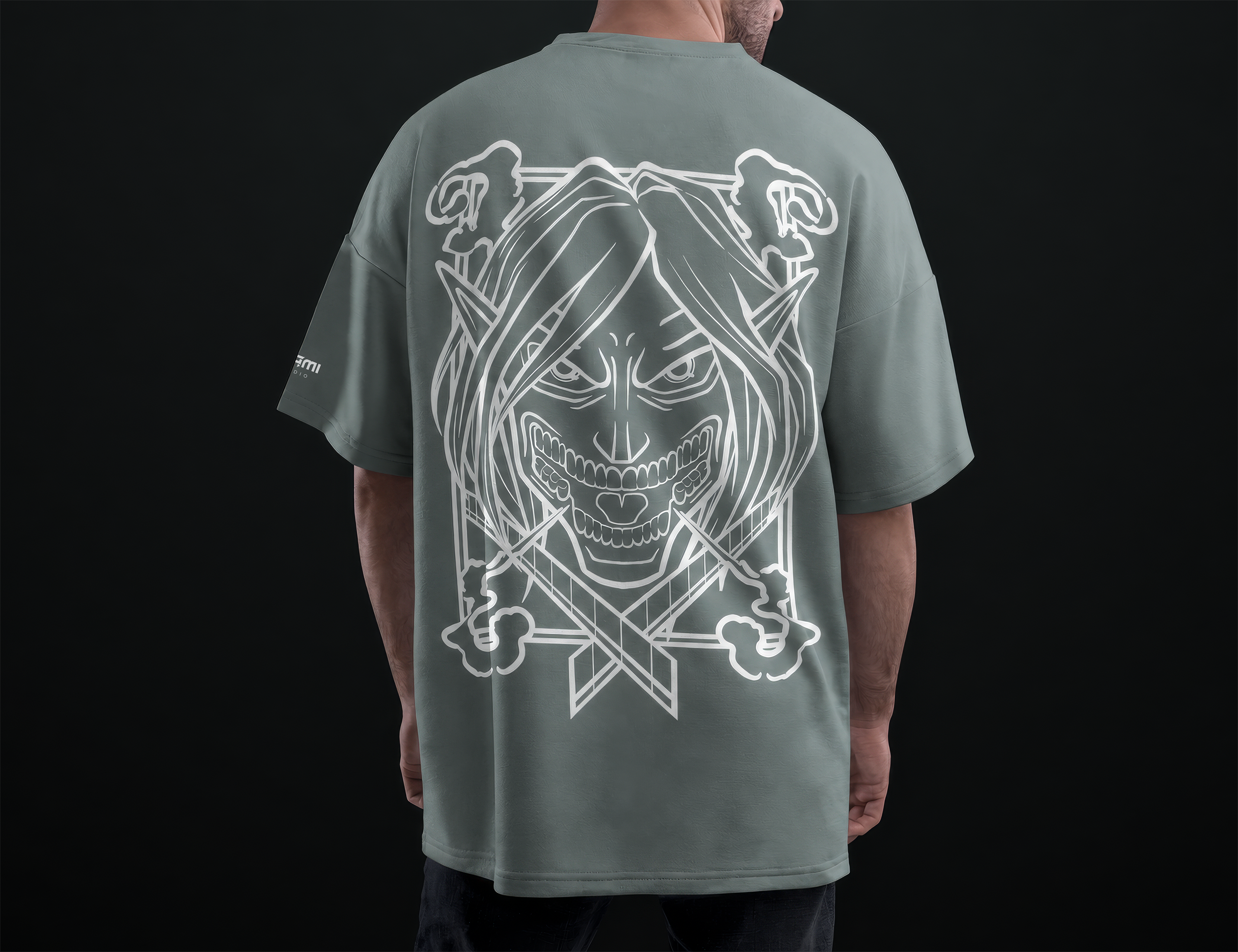 Attack Titan Premium Oversized T-Shirt