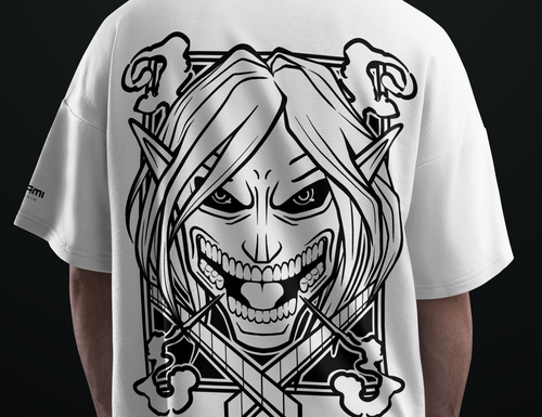 Attack Titan Premium Oversized T-Shirt